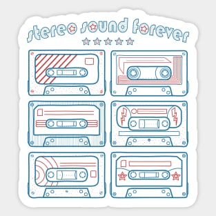 Forever Stereo Sound Sticker